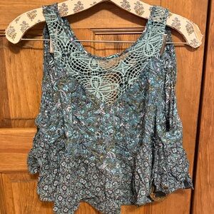NWT Anna Sui for O’Neil Free Spirit Sleeveless top